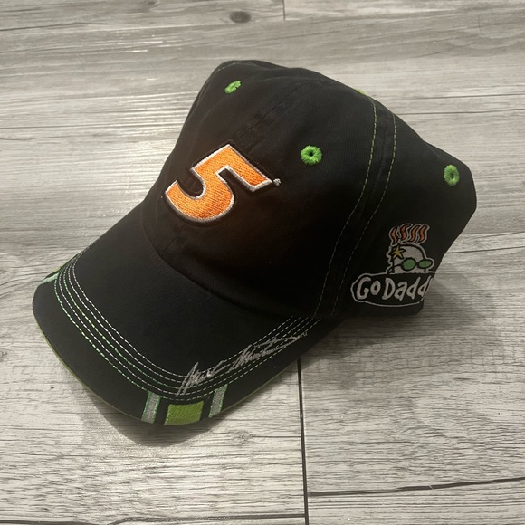 Go Daddy NASCAR Hat - Picture 2 of 3